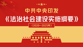 法治社会建设实施纲要PPT模板-叨客学习资料网