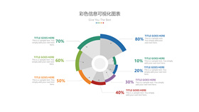 南丁格尔玫瑰图PPT图形-叨客学习资料网