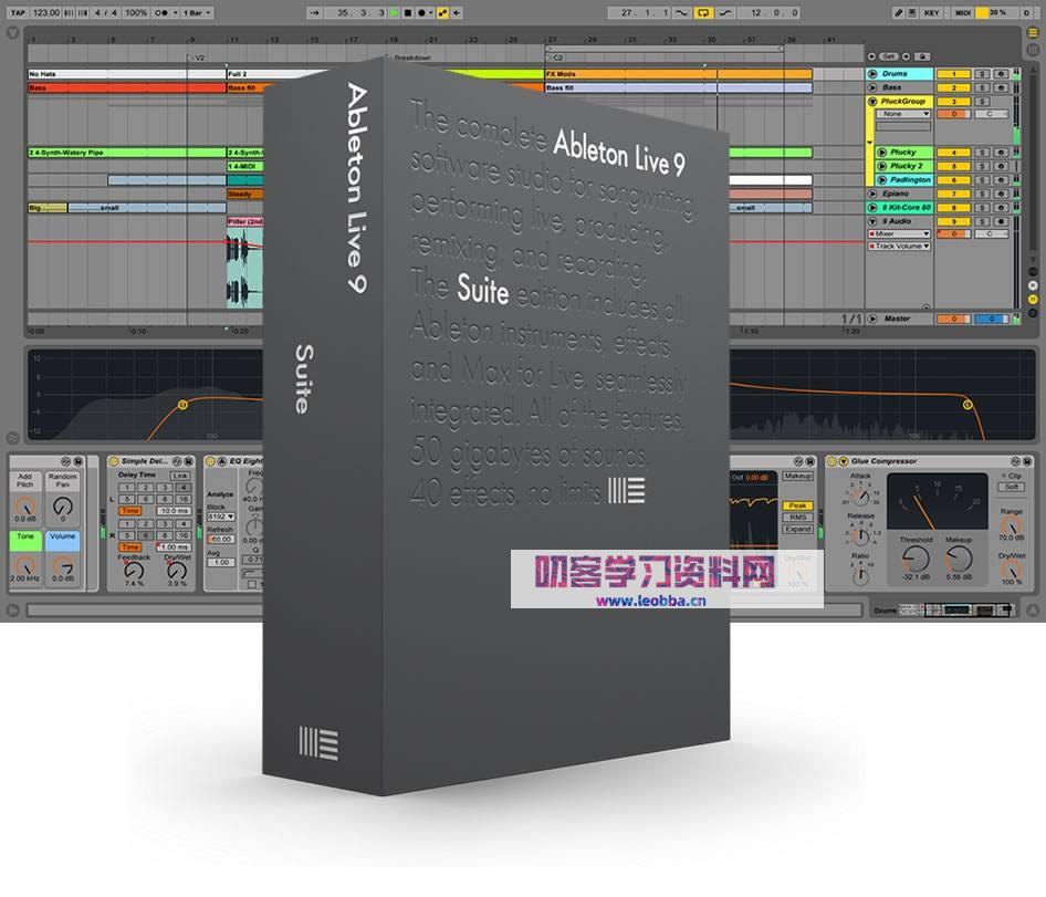 数字音频工作站-Ableton Live 11破解版-叨客学习资料网