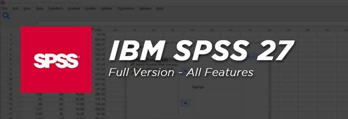 统计分析软件-IBM SPSS 27 破解版-叨客学习资料网