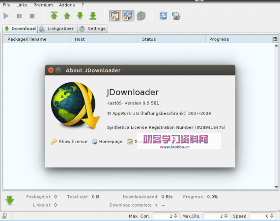 开源加速下载器-JDownloader2中文版-叨客学习资料网